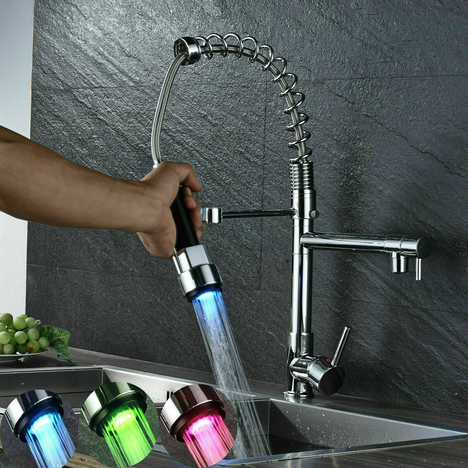 Led Kitchen Sink Faucet